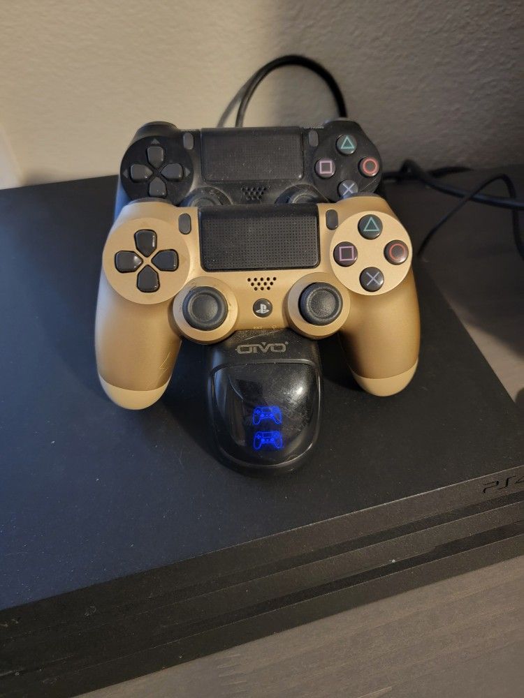 PS4 Pro W/ Extras