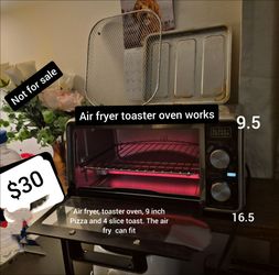 Air fryer toaster oven