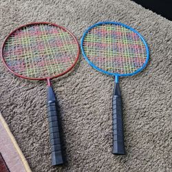 Set of Two Badminton Rackets
