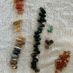 Beads- Smooth Semi Precious Stones