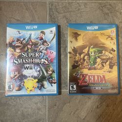 Nintendo Wii U Games Sealed Games