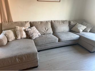 3 piece dual chaise sectional