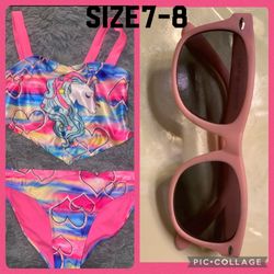 Bathing Suit With Sunglasses 