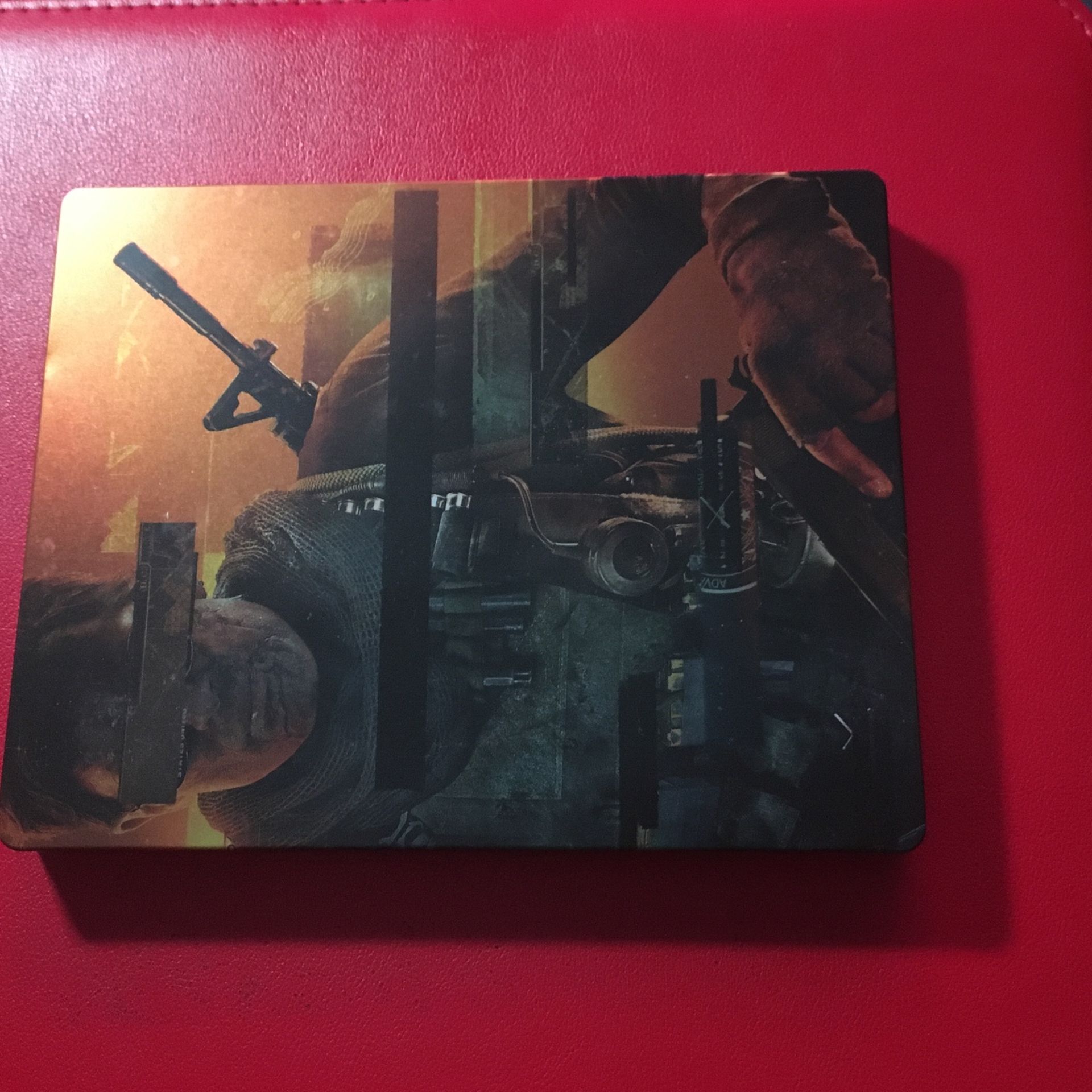 Call of duty six steel book game case
