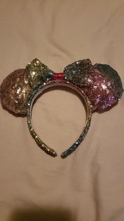 disney glitter headband