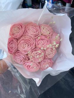 Two Dozen Home and Harmony Wood flowers