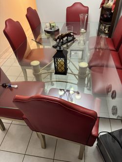 Glass Dining Table
