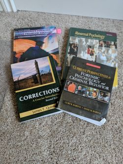 Criminal Justice Textbooks
