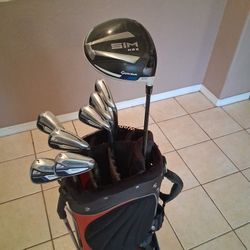 Taylormade S peedblade Irons Sim Driver @/bag