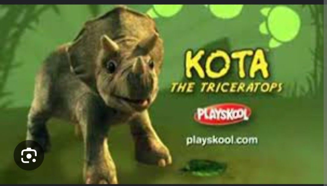 Triceratops Playskool Kota Triceratops Ride On Rare Playskool
