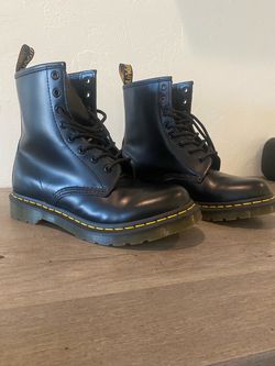 Dr. Martens 1460 Black Leather Boots