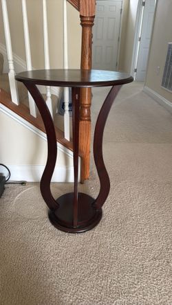 Wooden side table