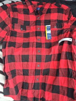 George Super Soft Flannel Shirt Size Large