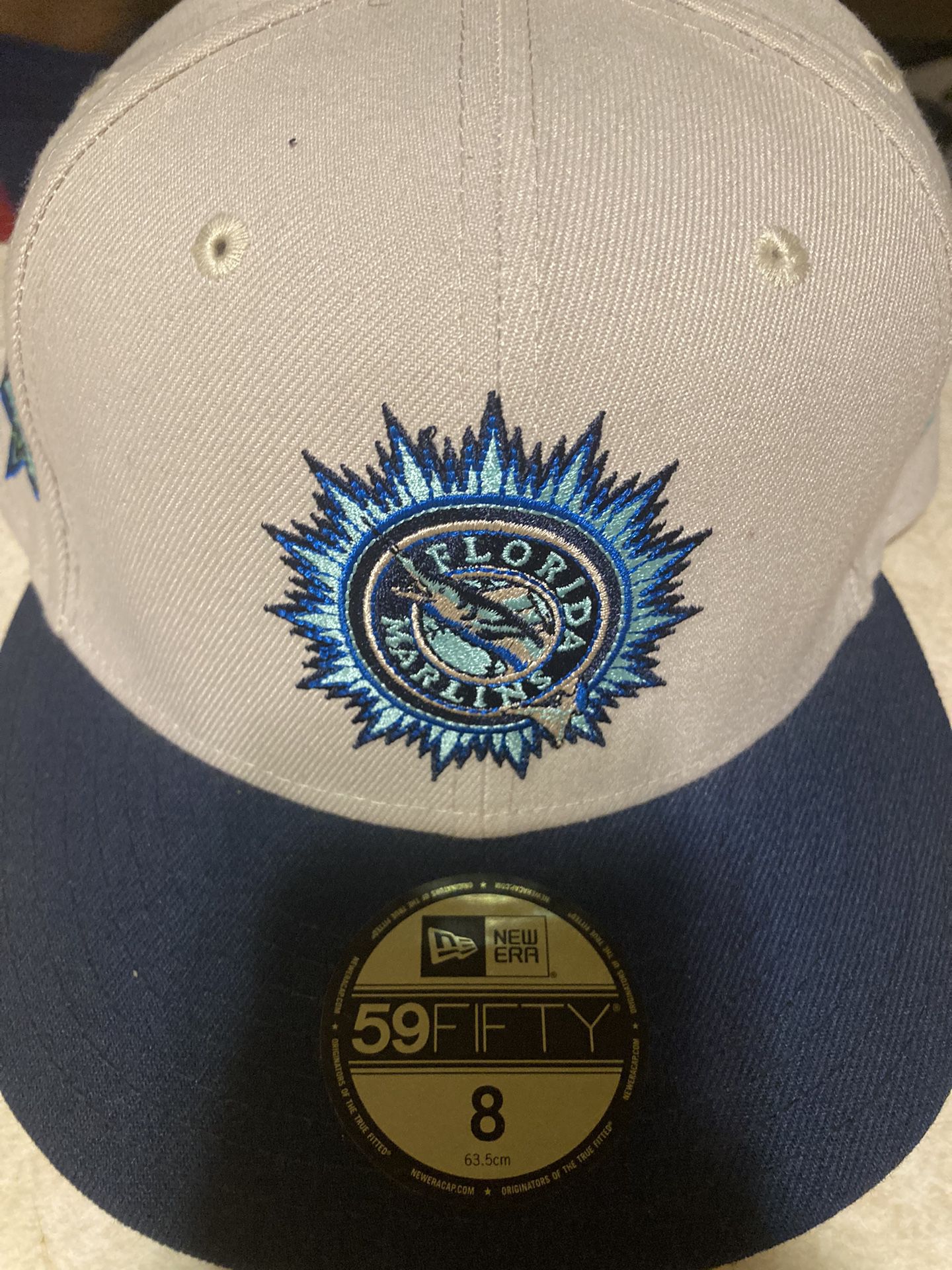 Florida Marlins Fitted Hat 
