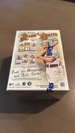 2025 TOPPS ALLEN & GINTER BASEBALL FACTORY SEALED BLASTER BOX 