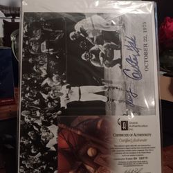 World Series 1975 Red Sox Vs Reds