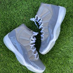 JORDAN 11 COOL GREY  MEN SIZE 12 