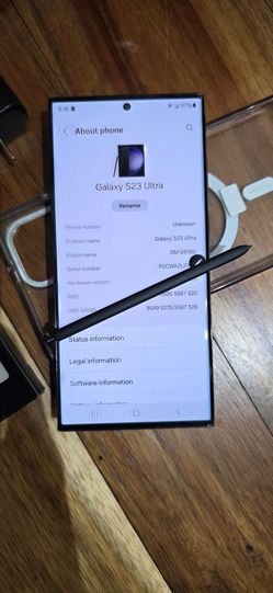 SAMSUNG GALAXY S23 ULTRA - UNLOCKED. INCLUDES: SCREEN PROTECTORS/CHARGING CORD/PHONE CASE