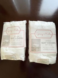 Spring Medley Dining Seat Covers (new) 