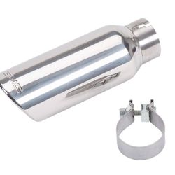 Exhaust Tail Pipe Tip - Angle Cut GMC OEM ACCESSORIES (contact info removed)5
