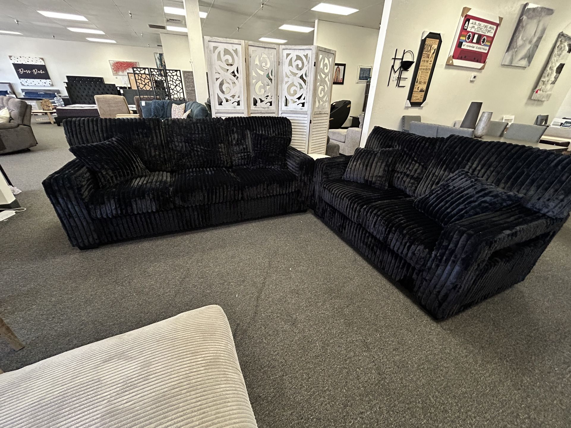 Corduroy Sofa And Loveseat