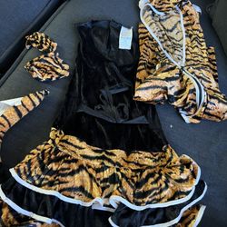 Girls Tiger Costume 