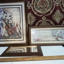 Religious Framed Inspirations & Mirror