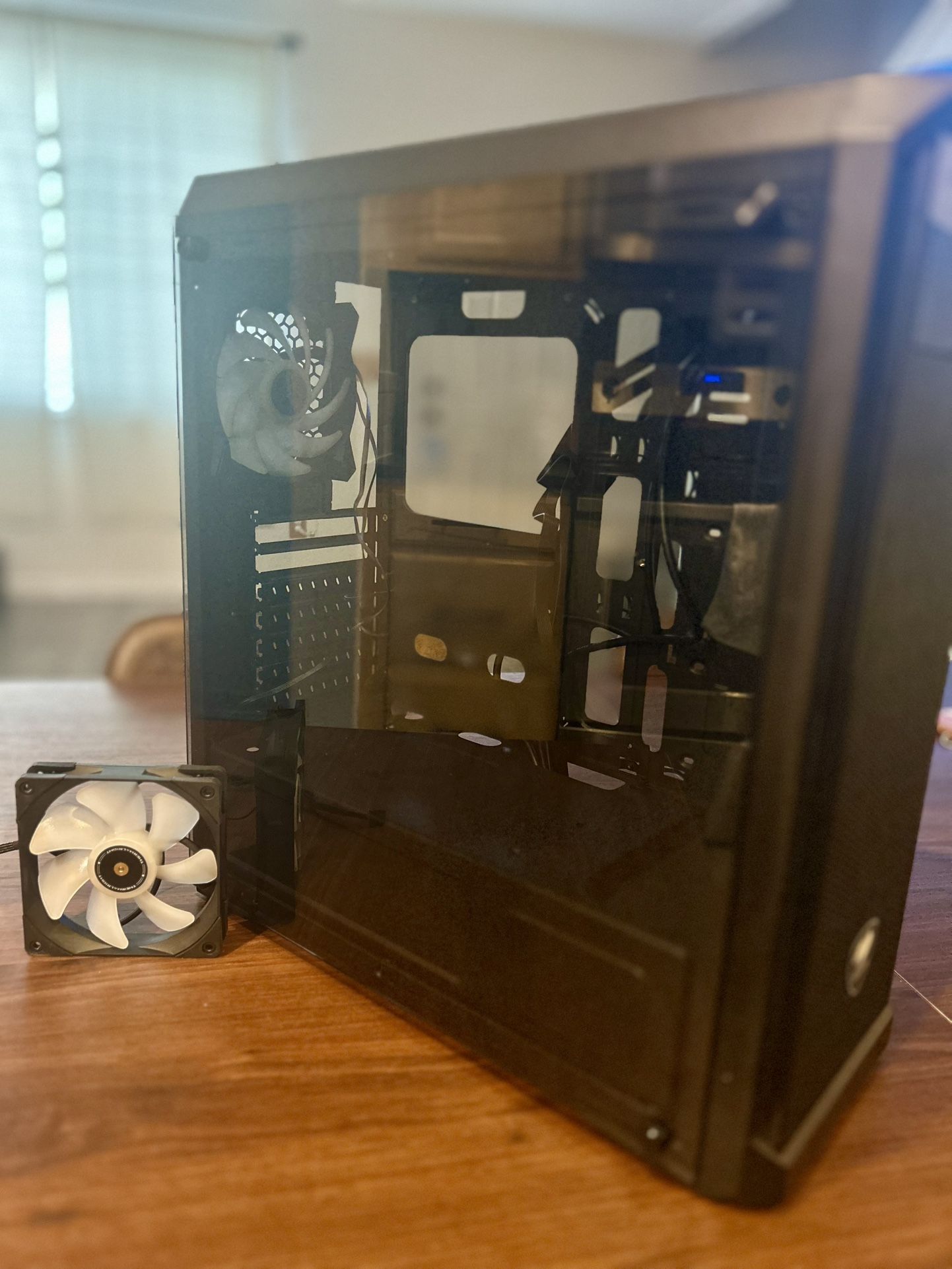 Cougar MX330-G MX330 Mid Tower Case with Full Tempered Glass Window