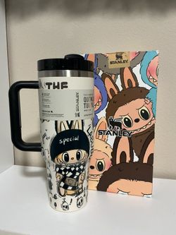 Limited Edition Stanley x Labubu Quencher H2.0 FlowState Tumbler - 40oz - NEW