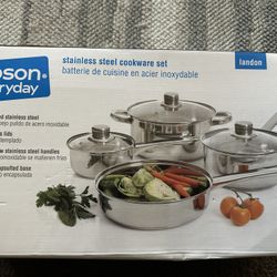 Gibson Everyday 7 Pc SS cookware Set