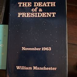 Rare Book Death Of A President, November 1963, William Manchester