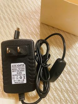 Smraza 5V 3A USB-C Power Supply Adapter