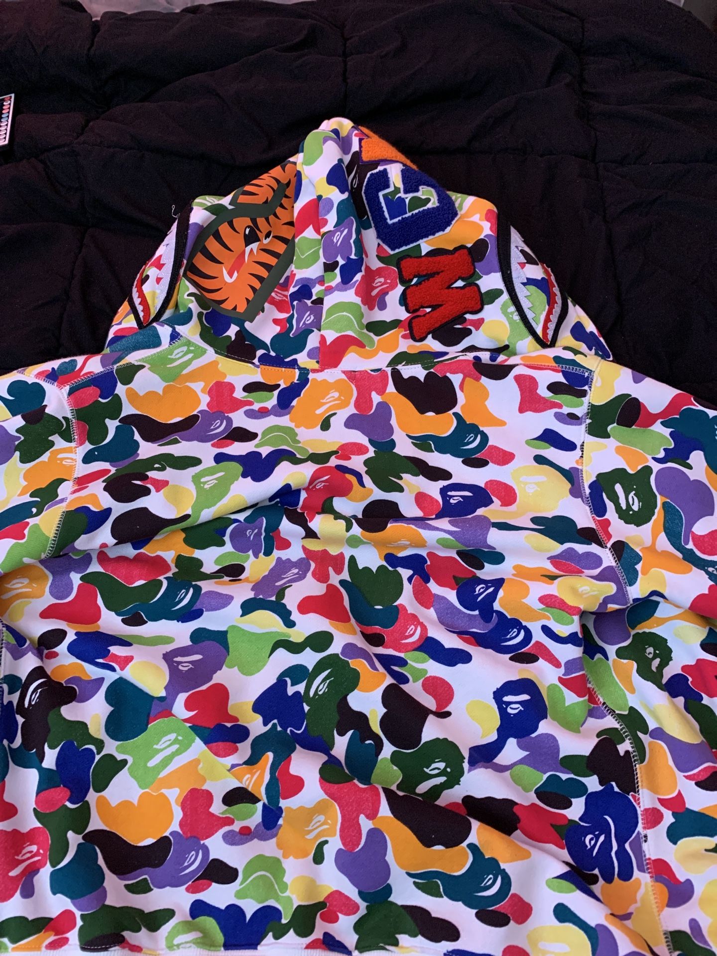 bape rainbow camo