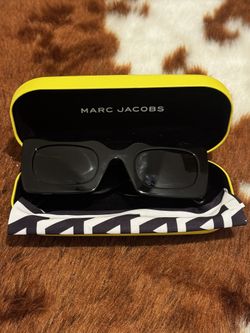 Marc Jacobs MARC 488/N/S Sunglasses Black Frame Black Lenses