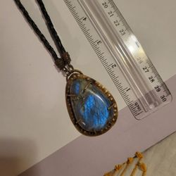 Labadorite Pendant (Massive Stone)