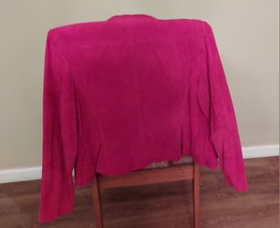 Genuine Leather Jacket Red