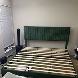 Green Bed Frame