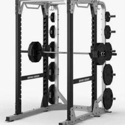 Hammer strength hd elite squat rack