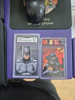 Batman collection cards