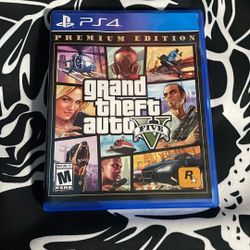 Grand Theft Auto 5 Premium Edition, PS4 Version 