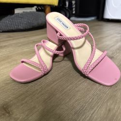 Steve Madden Braided Chunky Heels