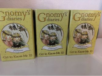 3 Gnomy’s Diaries Figurines