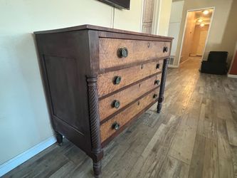 Antique Wood Chest of Drawers