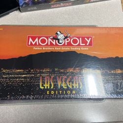 Monopoly Las Vegas Edition Sealed 1997 