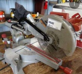 12" Compound Slide Miter Saw