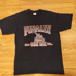 Vintage Y2K ‘Finally The Rock Has Come Back To Anaheim Shirt XL WWF WWE Vintage .