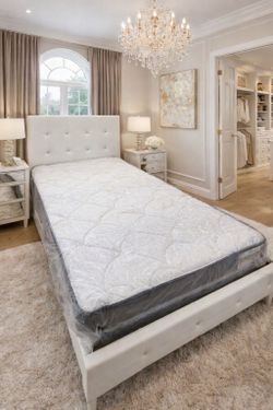 Twin set mattress and box spring
