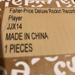 Fisher-Price Deluxe Rockin' Record Player