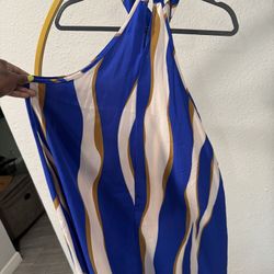 Low Cut Open Arm Dress 