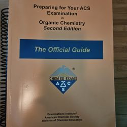 Official Guide For ACS Exam Organic Chemistry 